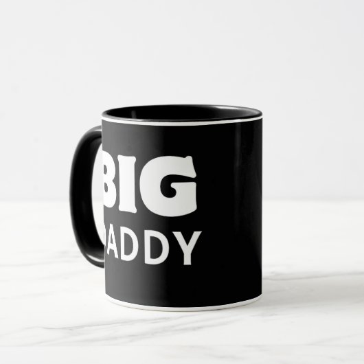 Big Daddy coffee mug, gift for dad. マグカップ (正面左)