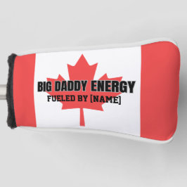 Big Daddy Energy カナダ マープルリーフ フューエルド・バイ・ユー ゴルフヘッドカバー