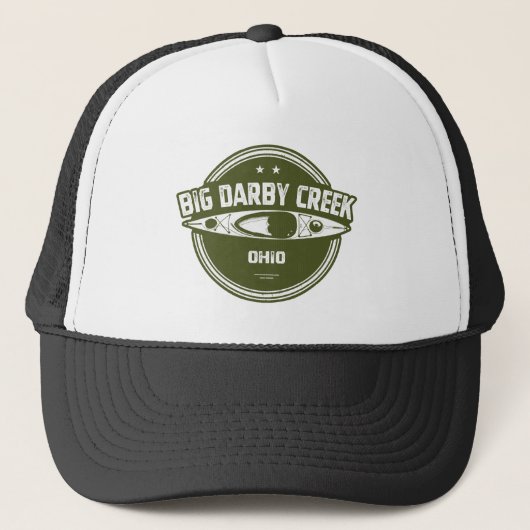 Big Darby Creek Ohio Kayaking キャップ (正面)