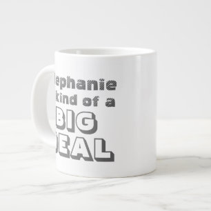 Big Dealパーソナライズされた Coffee Jumbo Mugおもしろいに名前を付ける ジャンボコーヒーマグカップ
