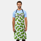 Big Dill Energy Apron エプロン (着用した状態)
