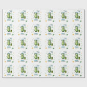 Big Dill Pickle Boy Birthday Any Age ラッピングペーパー (フラット)