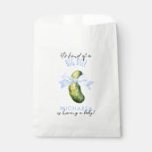 Big Dill Watercolor Coquette Pickle Baby Shower フェイバーバッグ (正面)