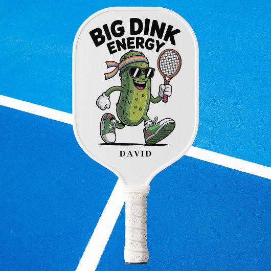 BIG DINK ENERGY 面白いピクルス ピックルボールラケット
