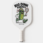 BIG DINK ENERGY 面白いピクルス ピックルボールラケット (裏面)