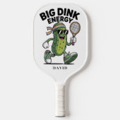 BIG DINK ENERGY 面白いピクルス ピックルボールラケット (正面)