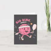 Big Dink Energy Ckleball Funny Ckle Ball Lover Quo カード (正面)