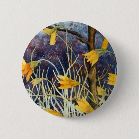 "Big Ditch Lily #2"フローラボタン 缶バッジ (正面)