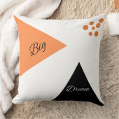 BIG DREAM Throw Pillow クッション (ブランケット)