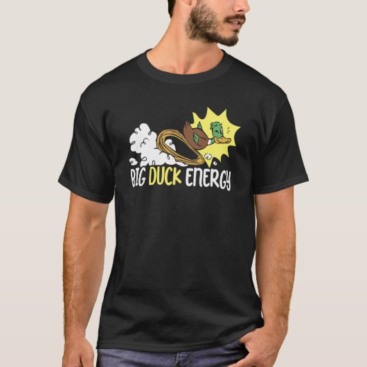 Big Duck Energy Duckling Bird Waterfowl Duck Tシャツ (正面)