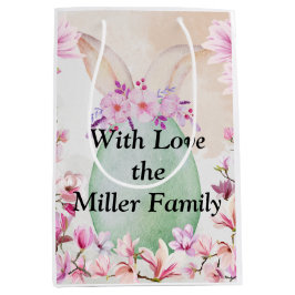 Big Easter egg green ミディアムペーパーバッグ