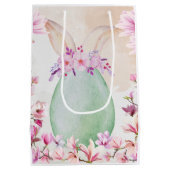 Big Easter egg green ミディアムペーパーバッグ (裏面)