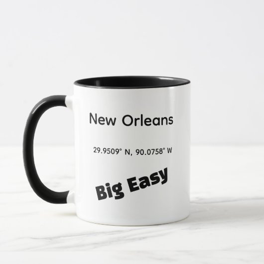 Big Easy New Orleans Coffee Mug マグカップ (左)