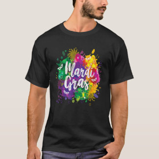 Big Easy Vibes Mardi Gras Fat Tuesday New Orleans  Tシャツ