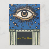 Big Eye、パーソナライズされた追加文字、 ポストカード (正面)