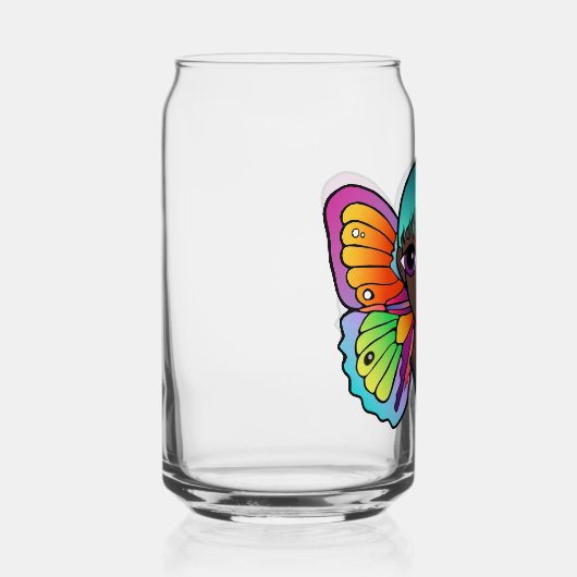 BIG EYES & BUTTERFLY ガラス缶 (右)