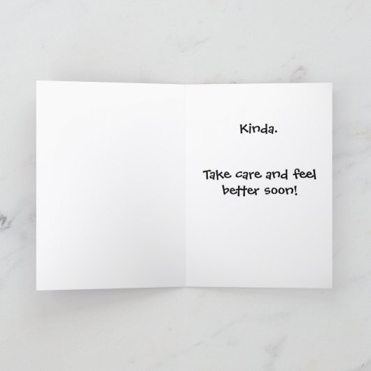 BIG EYES  Respect Scale Privacy Get Well #2 SCD-3 カード (内部)