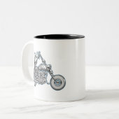 Big F Tire Guy ツートーンマグカップ (正面左)