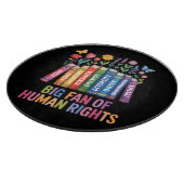 Big Fan Of Human Rights  カッティングボード (角)