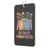 Big Fan Of Human Rights カーエアーフレッシュナー (左)