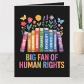 Big Fan Of Human Rights  カード (正面)