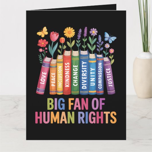 Big Fan Of Human Rights  カード (正面)