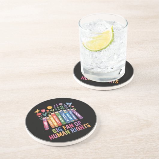Big Fan Of Human Rights  コースター (側面)