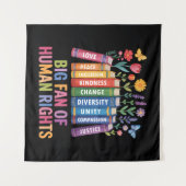 Big Fan Of Human Rights タペストリー (正面(横))