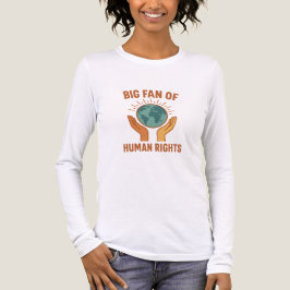 Big Fan of Human Rights トライブレンドＴシャツ