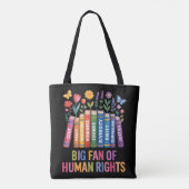 Big Fan Of Human Rights トートバッグ (裏面)