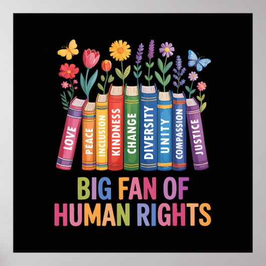 Big Fan Of Human Rights  ポスター (正面)
