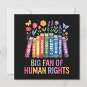 Big Fan Of Human Rights  招待状 (裏面)
