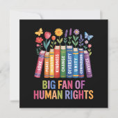 Big Fan Of Human Rights  招待状 (正面)