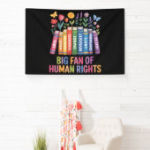 Big Fan Of Human Rights  横断幕 (インサイチュ)