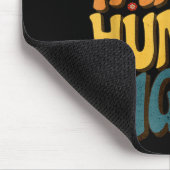 Big Fan Of Human Rights Retro Style For Womens  マウスパッド (コーナー)