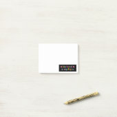 Big fan of my dog ポストイット (デスク上)