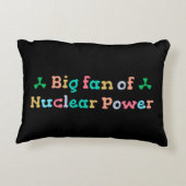 Big Fan of Nuclear Power アクセントクッション (裏面)