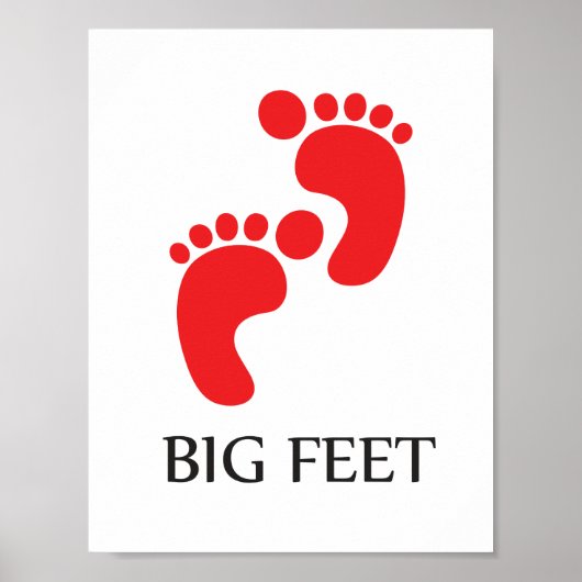Big Feet Poster ポスター (正面)