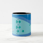 Big fish! ツートーンマグカップ (中央)