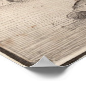 Big Fish Eat Little Fish by Pieter Bruegel ポスター (角)