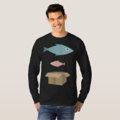 Big fish little fish cardboard box tシャツ (正面フル)