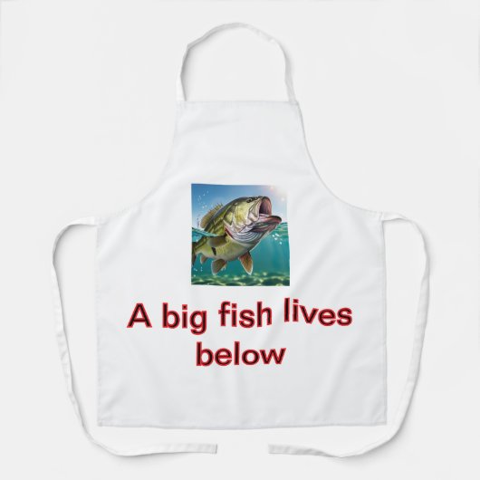Big Fish Lives Below Apron エプロン (正面)