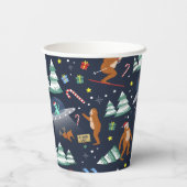 Big Foot, Aliens, & Reindeer Christmas 紙コップ (裏面)