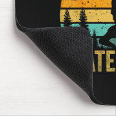 Big Foot Sasquatch I Hate People Funny Bigfoot Vin マウスパッド (コーナー)