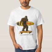 Big foot surfer tシャツ (正面)