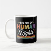 Big Fun of Human Rights コーヒーマグカップ (左)
