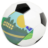 Big Funny Eggs Crossing the Road サッカーボール (3/4)