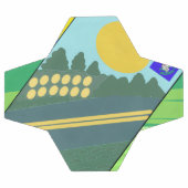 Big Funny Eggs Crossing the Road サッカーボール (フラット)