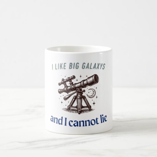 Big Galaxys Funny Space コーヒーマグカップ (中央)