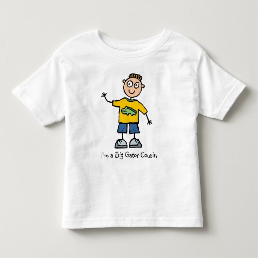 Big Gator Jacious – 少年 トドラーTシャツ (正面)